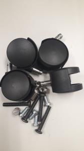 Hjul till kontorsstol 4 pack