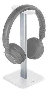 Hörlursstativ Aluminium och glidskydd