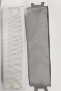 Högtalargaller 235 x 64 x 10mm Vit NOS