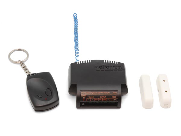 Hemlarm med fjärrkontroll (som säljs separat) . Velleman / Wadda
