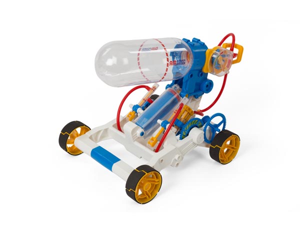 Bil med ren energi. Lufttrycksburen