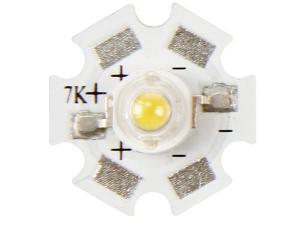 Lysdiod 3W Varmvit