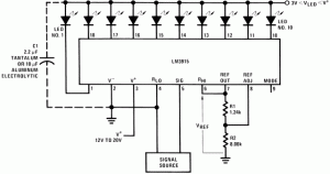 LM-3915  Dot/Bar Display Driver
