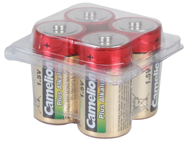 D , LR20, R20/ 4 pack Alkalisk