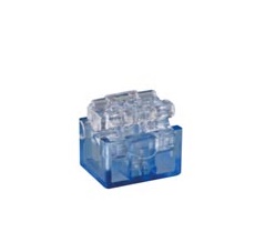 Skarvklämma  0,4 - 0,8 mm² 10st Blå