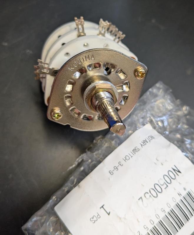 N0050052  rotary switch 3-6-9