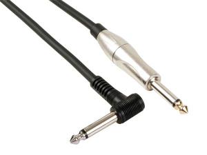 Instrumentkabel, teleplugg 6,35 - 6,35  6 Meter