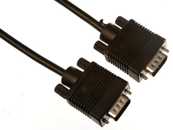 VGA kabel, 15 p Han - Han, 3 Meter