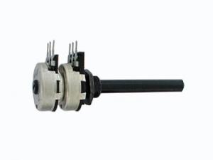 Potentiometer 2x22 Kohm Lin + Strb