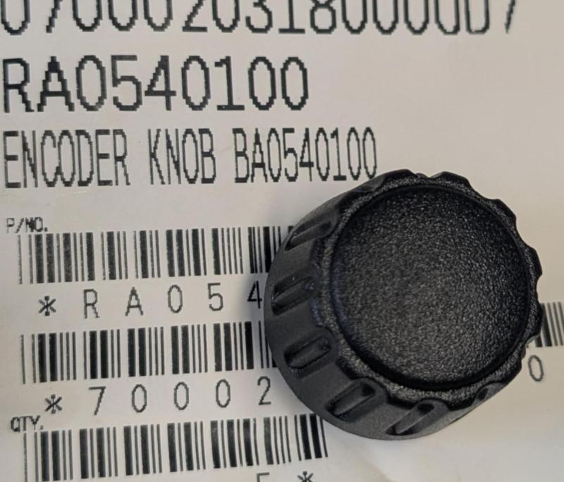 RA0540100 Encoder knob