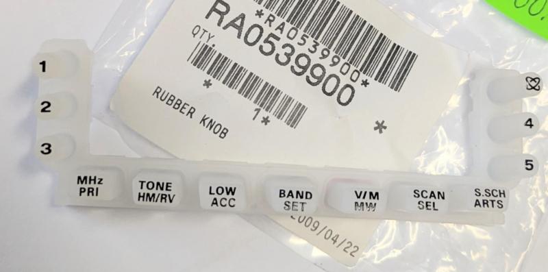 RA0539900  Rubber knob