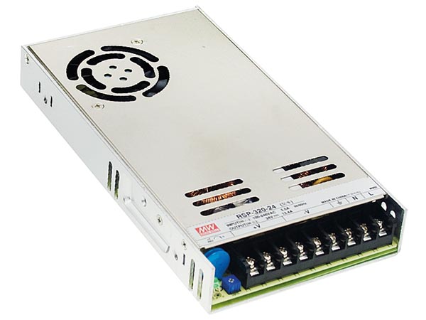 Nätaggregat 24V 12,5 A, RSP-320-24