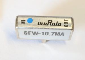 Filter Keramiskt SFW 10,7MA  BLÅ Murata