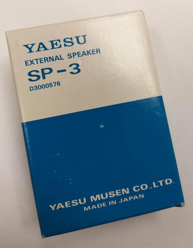 YAESU SP-3 D3000576 EXTERNAL SPEAKER