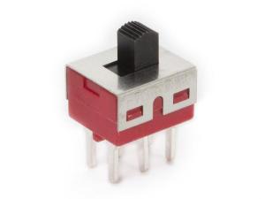 Skjutomkopplare 2-pol, 2-vägs