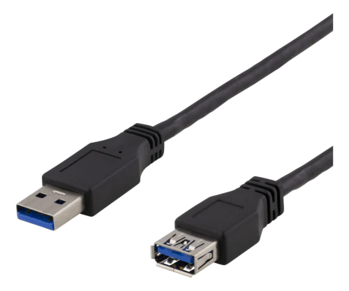 USB 3.1 kabel A Han - A Hon 3 Meter