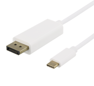 USB - C till Displayport kabel 2 Meter
