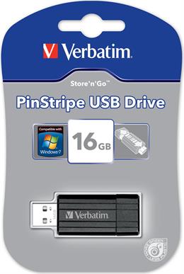 16GB USB minne 2.0 utskjutbar USB-kontakt