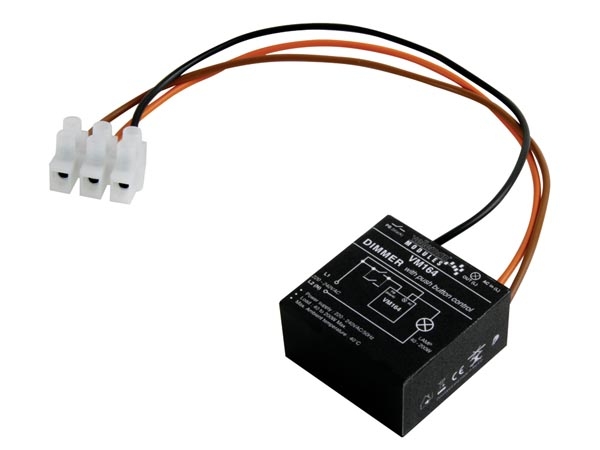 Dimmer mini, med tryckkontroll, VML164