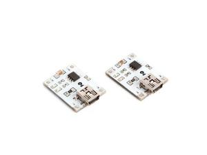VMA321 Litiumjon batteriladdare 1A, TP4056 baserad  2-pack