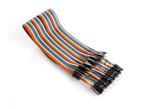 Flatkabel 40 pin Han till Han 30cm