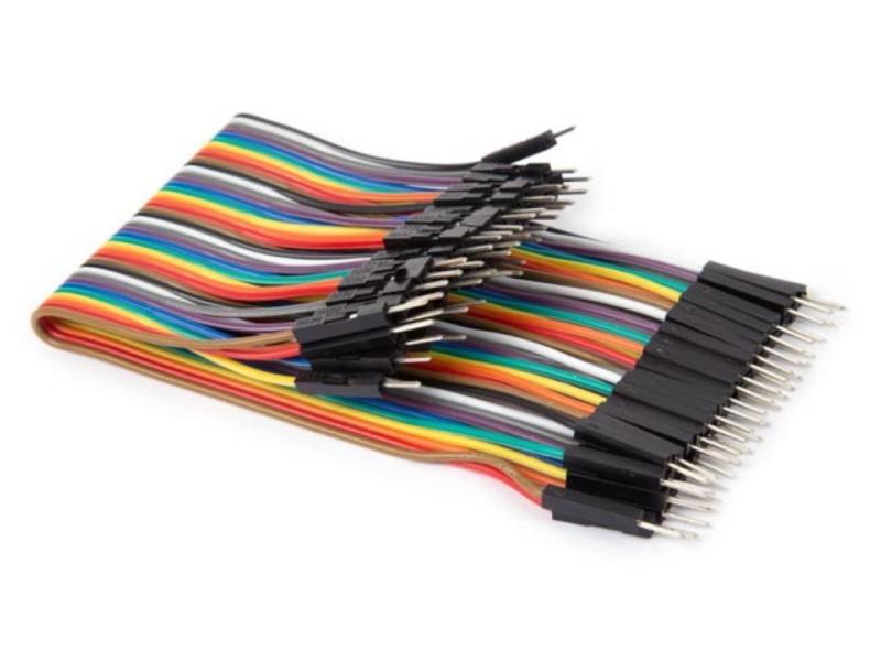 Han Pin Flatkabel 40 pin Han till Han 15 cm