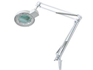 Lampa med förstoringsglas - LED - Bordsfästning