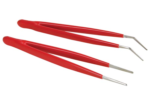 Pincett 2 pack , rak + böjd