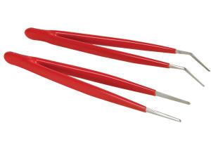 Pincett 2 pack , rak + böjd