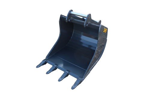 SRF Grävskopa S45 - 750 mm - 285 L - Tand