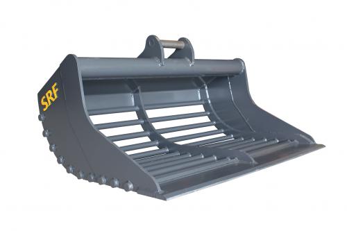 SRF Gallerskopa 1200 mm - 250 L - S40