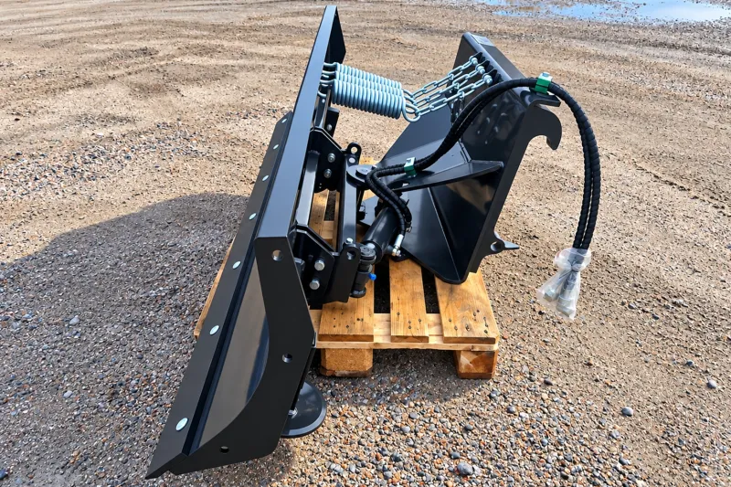 Hydraulisk snöplog SMS/Trima från sidan