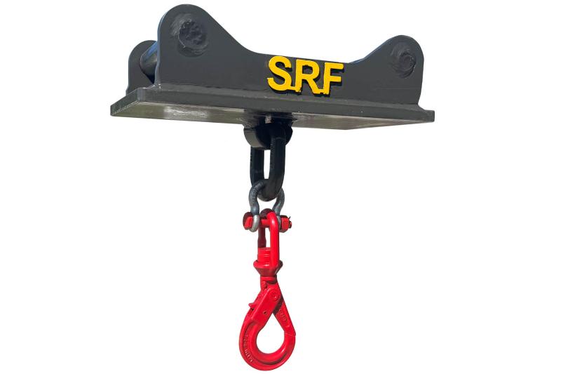 Lyftkrok på platta - S40 inkl. svivelkrok 2ton