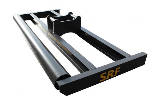 Avjämningsbalk med rulle - 2000mm -S40 - (146 mm rulle)