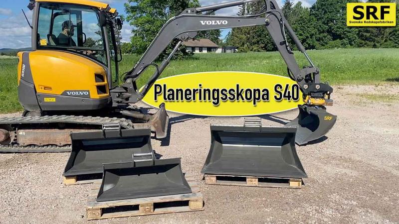 Planeringsskopa S40