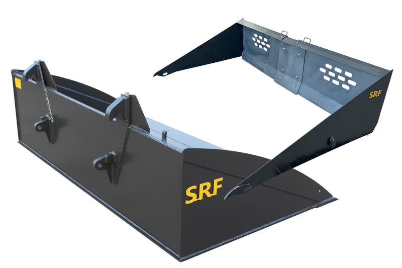SRF Planeringsskopa 2000 mm Euro med snökrage