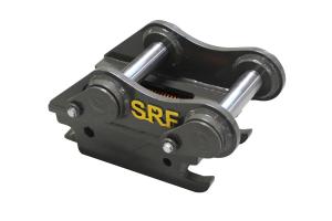 Snabbfäste S40 Hydraulisk låsning - Axel: 45mm CC: 220mm  Bredd: 158mm 