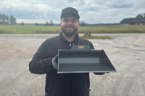 Planeringsskopa mini