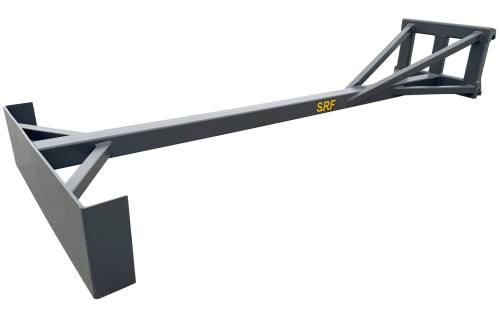 Städskrapa - 4500mm - Stora BM - Blad 2000x500