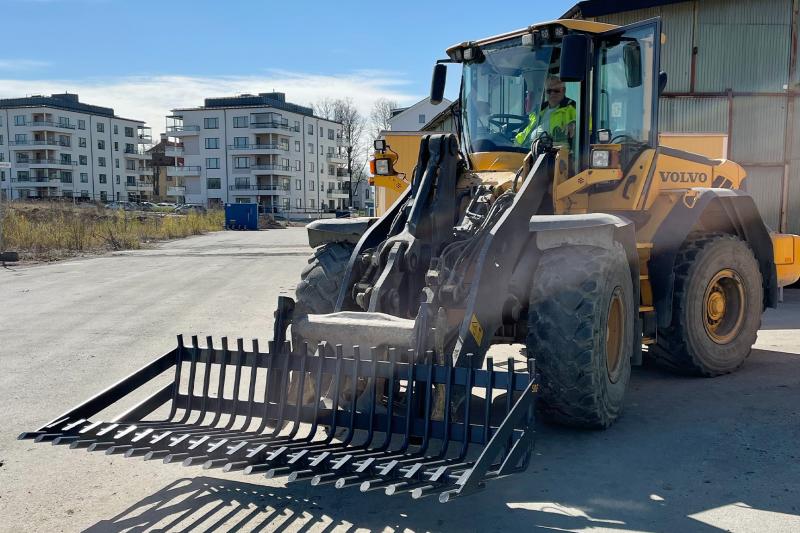 stengrep SRF stora BM lastmaskin