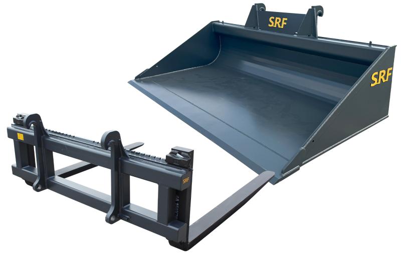 STORA BM-PAKETET (Planeringsskopa 3000mm & Gaffelställ 8ton)