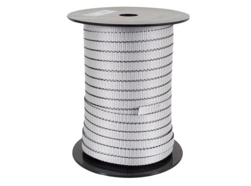 Markisband Grey 9 mm – Slitstarkt dragband (10 meter)