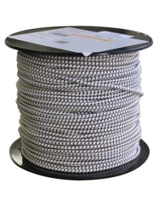 GUMMICORD 3 MM VIT/SVART