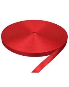 WEBBING POLYESTER - RÖD MEDIUM 20MM