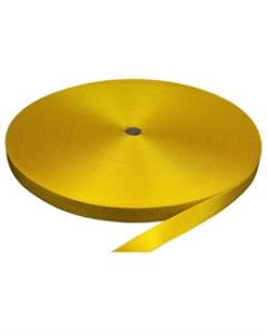 WEBBING POLYESTER - GUL MEDIUM 20MM