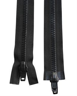 Original YKK 10 mm Vislon Marinblå – Extra kraftigt 2-vägs delbart blixtlås (UV-beständigt)