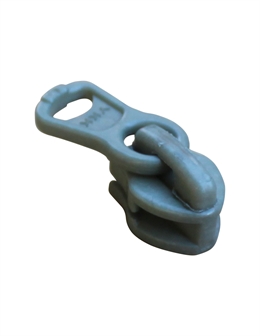 Original YKK Spiral Löpare 6mm Enkel Plast – Grå (F-kod 860)