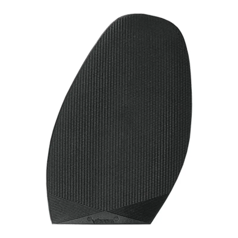 Original Vibram® Angera Halvsula (1,8 mm) – Avsmalnande Damsula för Boots & Finskor (Svart)