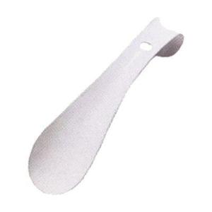 Skohorn metall 16 cm vit