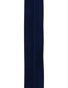 YKK BLIXTLÅS - 4MM LÖPMETER BLÅ